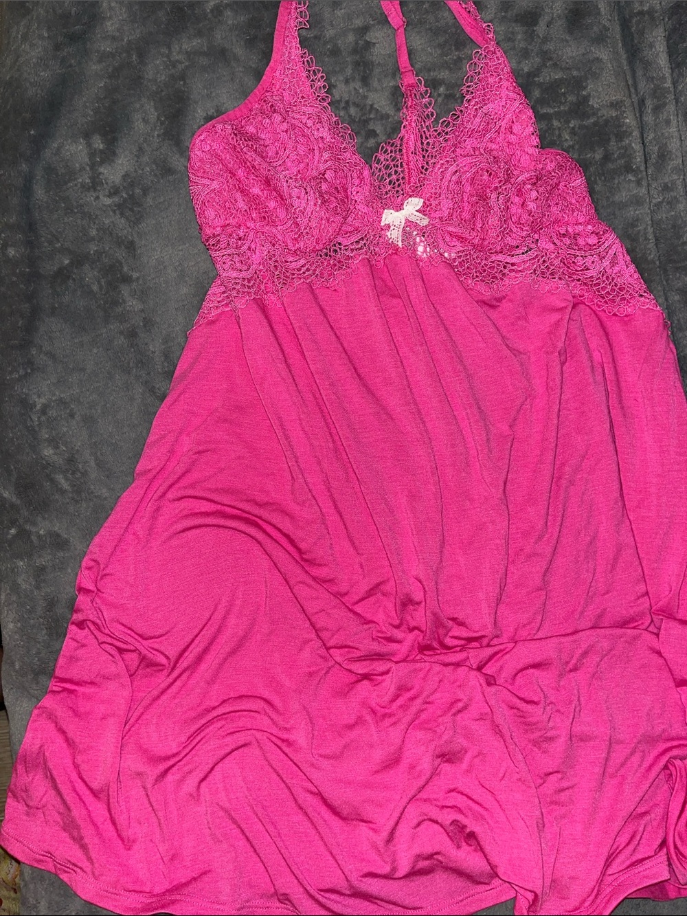 V.S  Magenta Lace lingerie